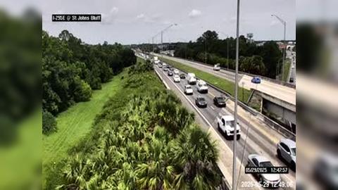 Traffic Cam Jacksonville: I-295 E at St Johns Bluff Rd