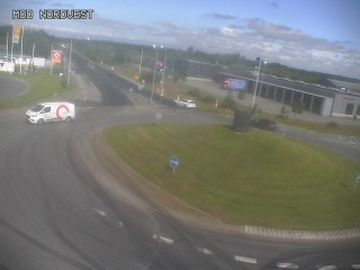 Traffic Cam Vra: Rute 28 Skjern - NV