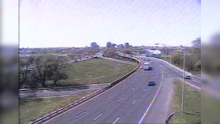 Traffic Cam New Haven: CAM 132 - I-91 SB Exit 6 - Willow St