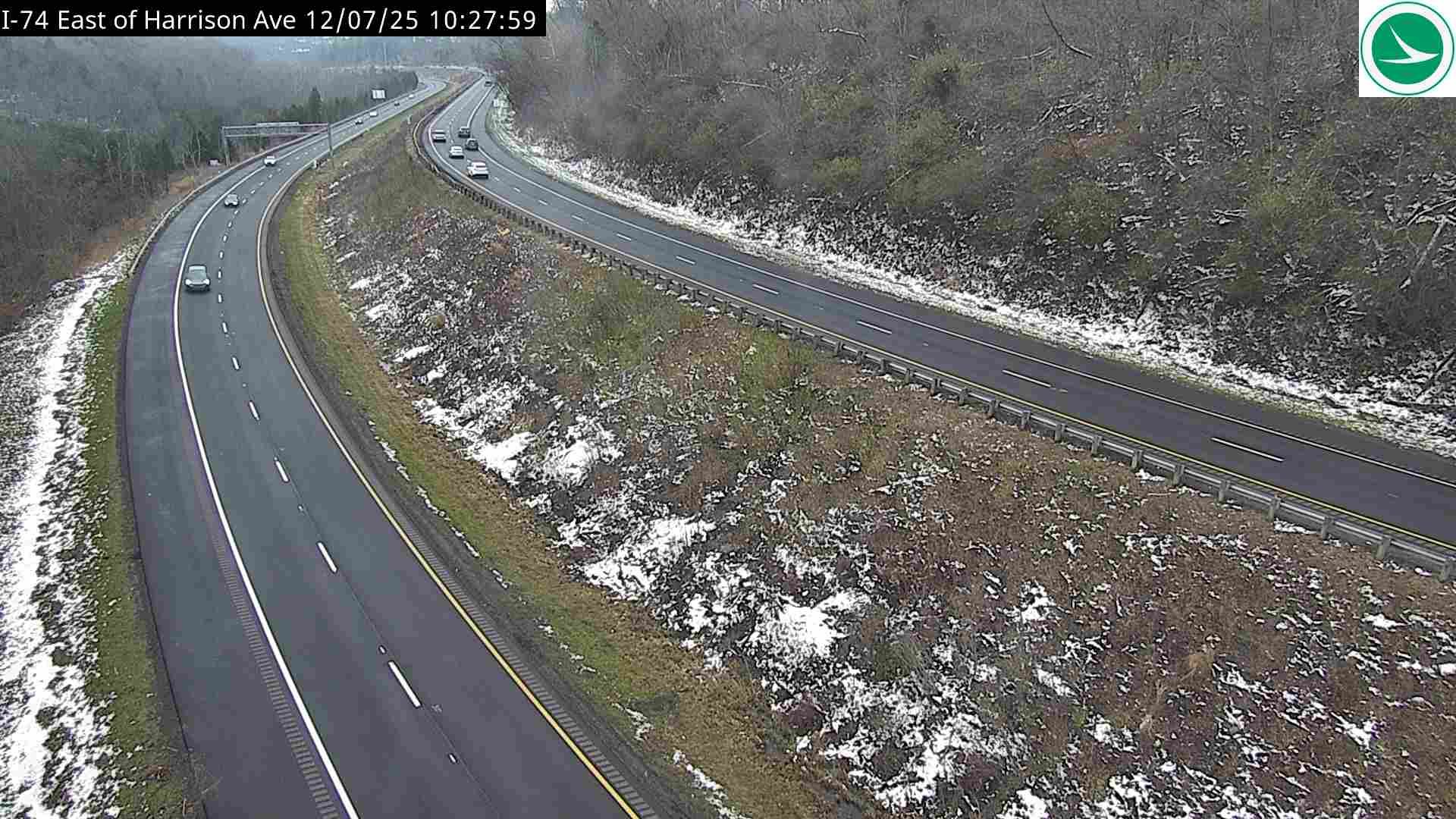 Traffic Cam Dent: I-74 East of Harrison Ave