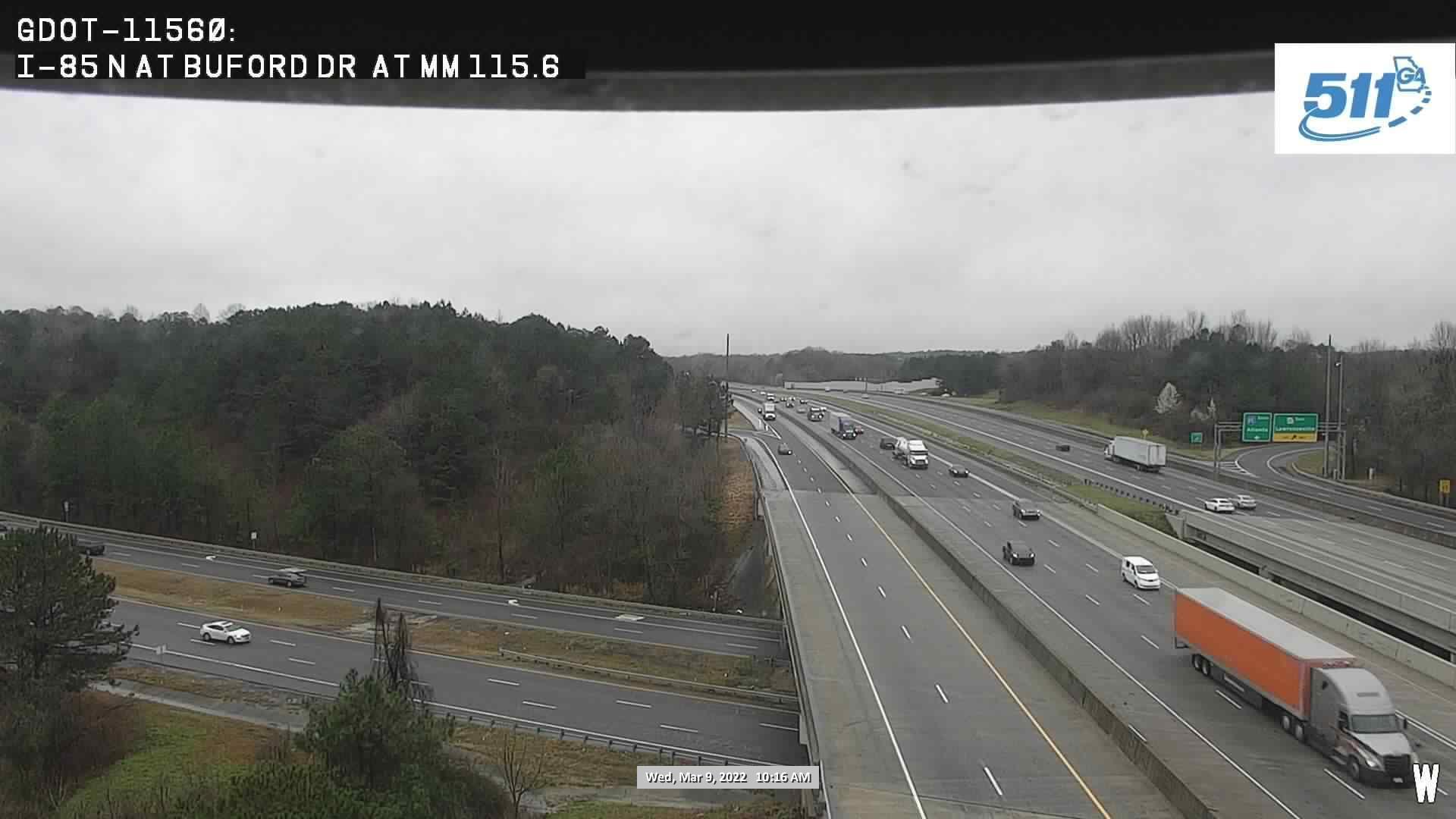 Traffic Cam Habersham Hills: GDOT-CAM-