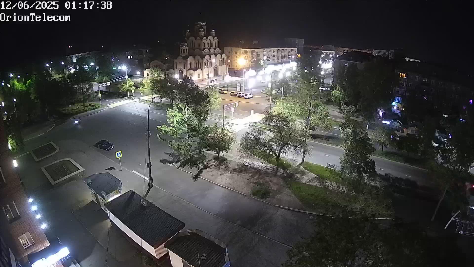 Traffic Cam Bratsk › North-East: Ulitsa Kirova - Ulitsa Mira