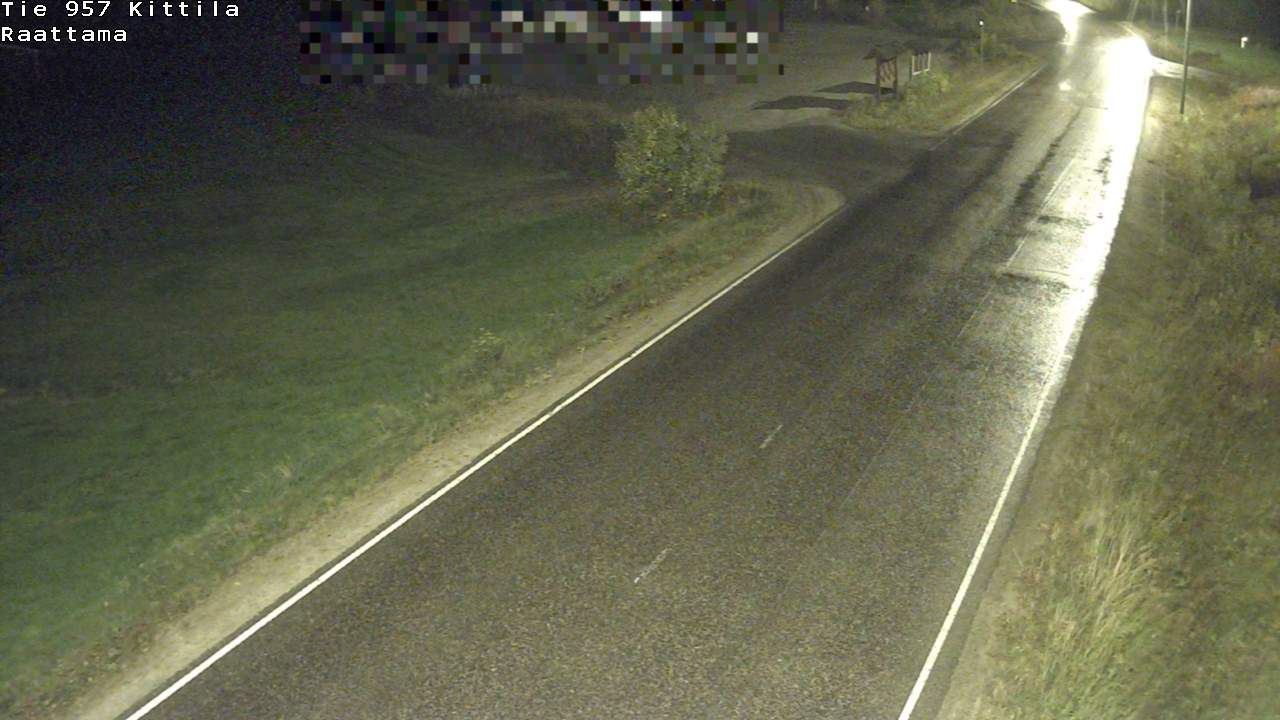 Traffic Cam Kittila: Tie 957 Kittilä, Raattama - Muonioon