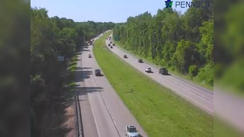 Traffic Cam Lower Makefield Township: I-295 @ MM 7 (LANGHORNE YARDLEY RD)