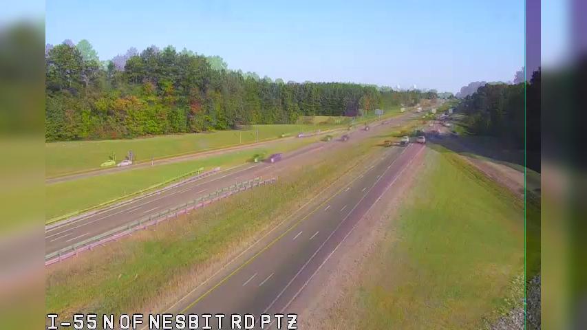 Traffic Cam Hernando: I-55 at Nesbit Rd