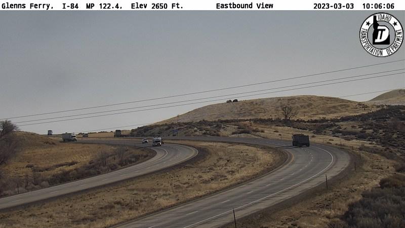 Traffic Cam Glenns Ferry › East: I-84 - East