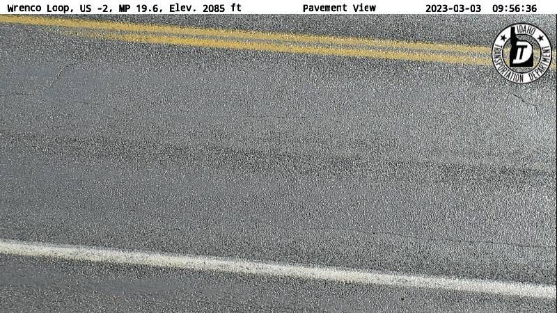 Traffic Cam Wrencoe: US 2: Wrenco Loop: Pavement