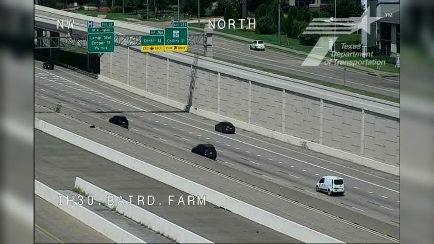 Traffic Cam Arlington › East: IH30 @ Baird Farm