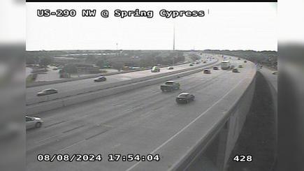 Traffic Cam Cypress › West: US-290 Northwest @ Spring