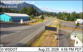 Traffic Cam Packwood: US 12 at MP 130.51