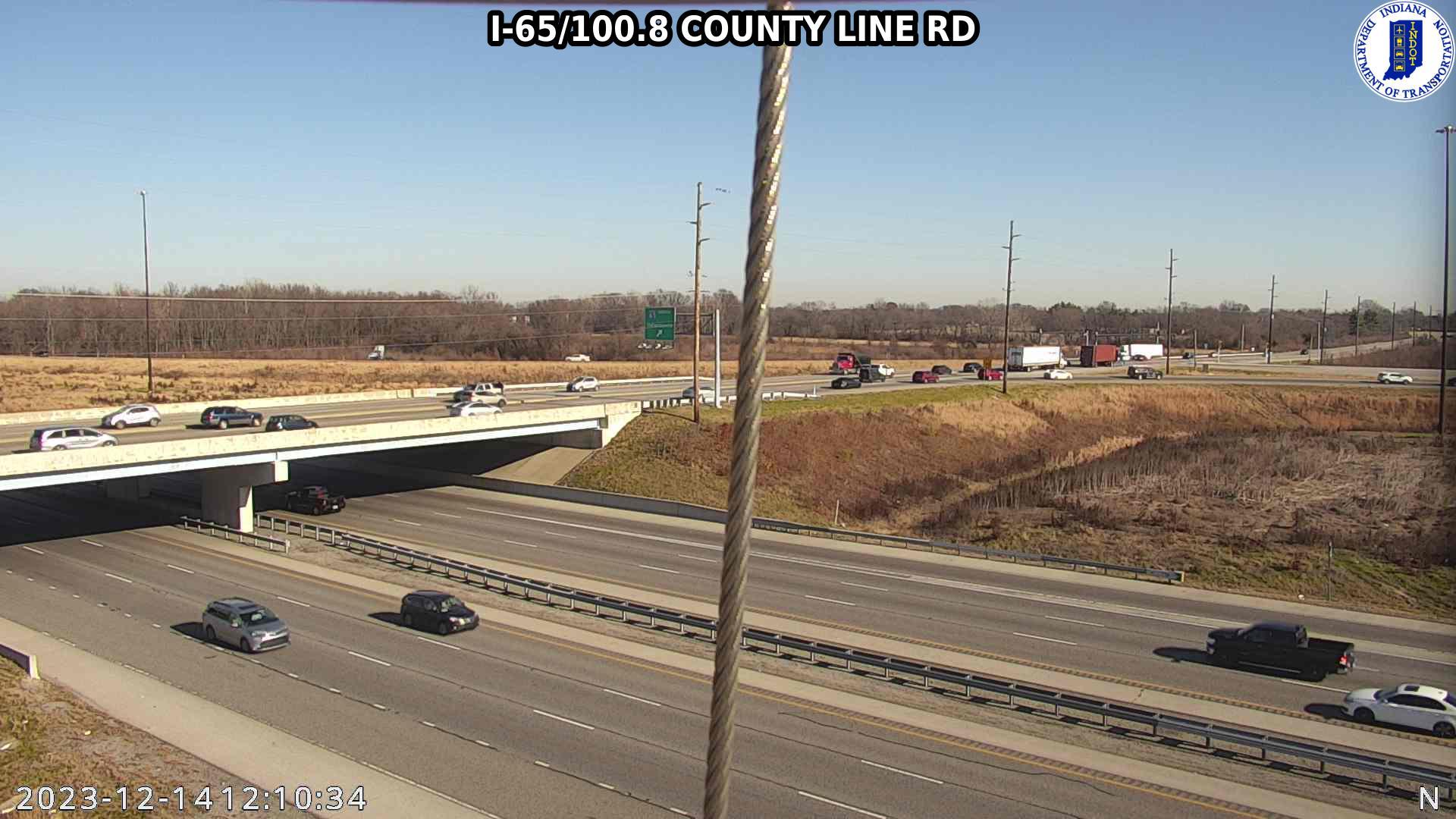 Traffic Cam Greenwood: I-65: I-65/100.8 COUNTY LINE RD