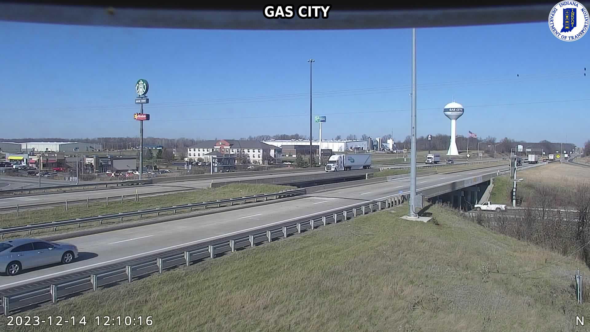 Traffic Cam Upland: I-69: GAS CITY