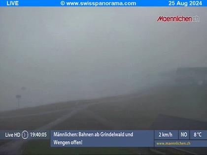 Grindelwald: Männlichen, Blick zur Jungfrau