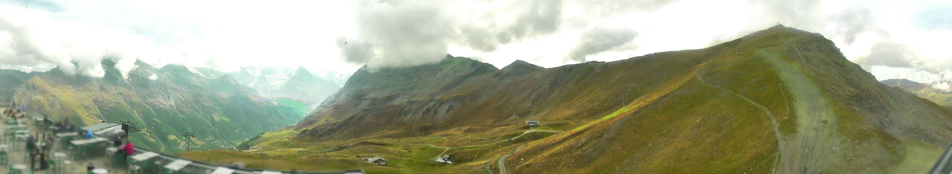 Anniviers: Grimentz - départ de la télécabine de Bendolla