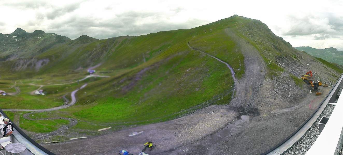 Anniviers: Grimentz - départ de la télécabine de Bendolla