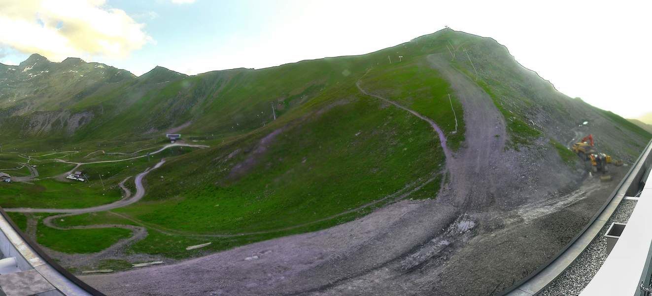 Anniviers: Grimentz - départ de la télécabine de Bendolla