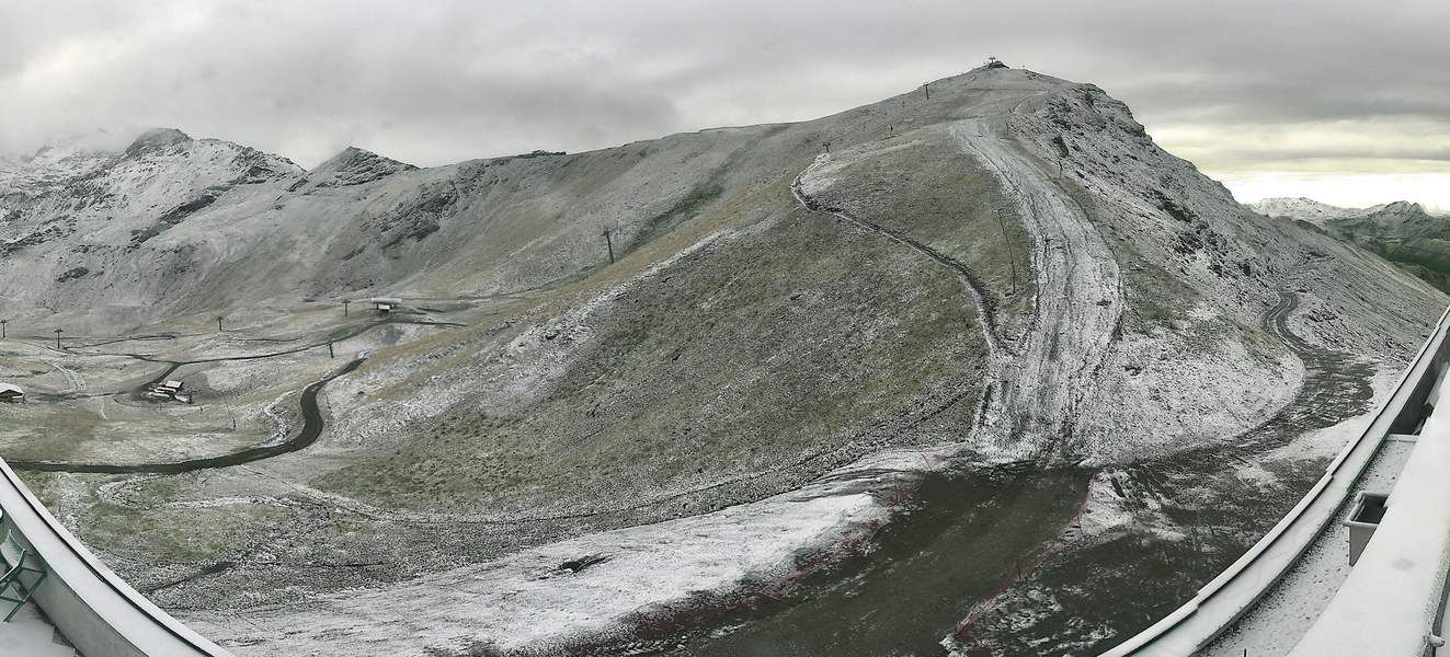 Anniviers: Grimentz - départ de la télécabine de Bendolla