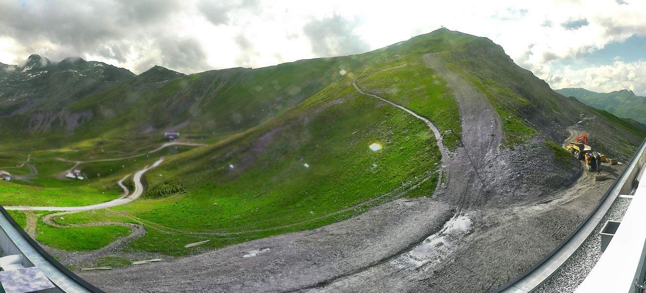 Anniviers: Grimentz - départ de la télécabine de Bendolla