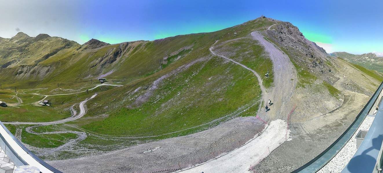 Anniviers: Grimentz - départ de la télécabine de Bendolla