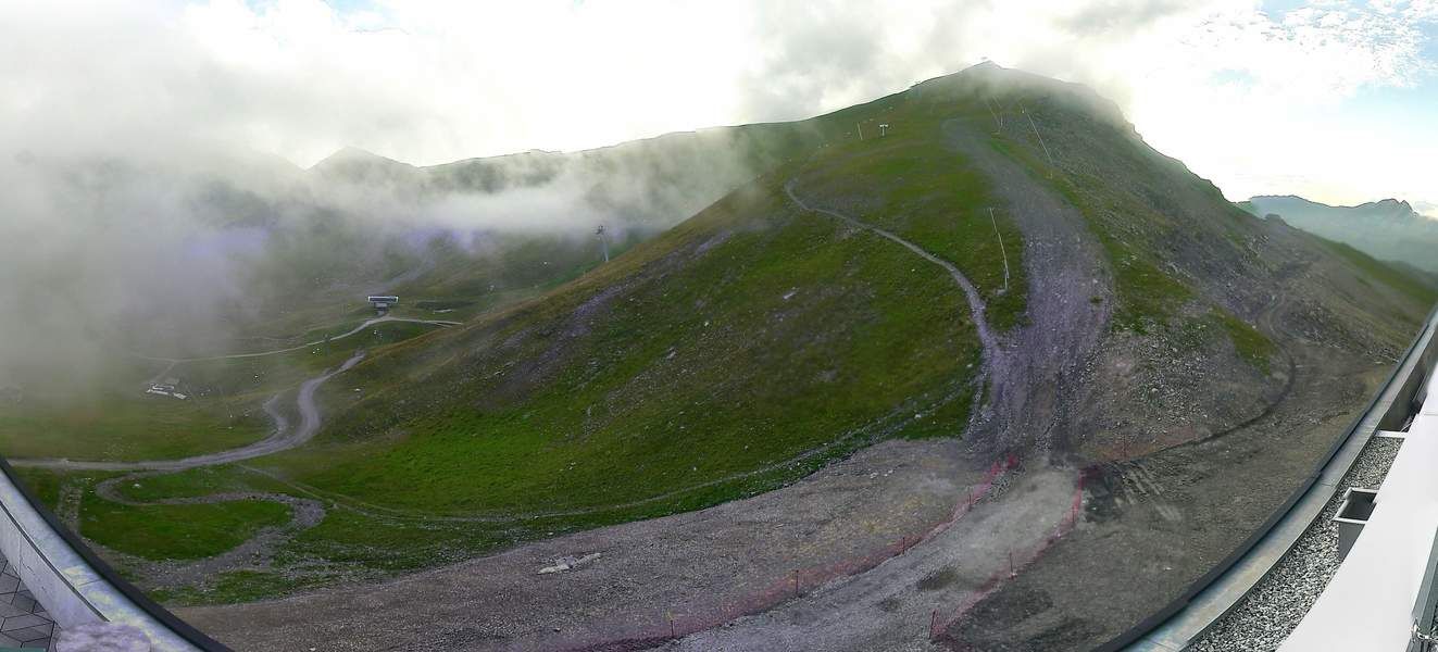 Anniviers: Grimentz - départ de la télécabine de Bendolla