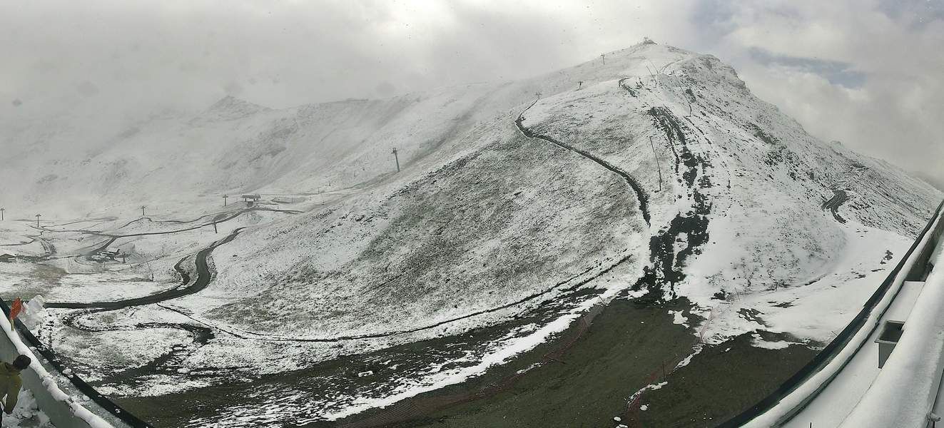 Anniviers: Grimentz - départ de la télécabine de Bendolla