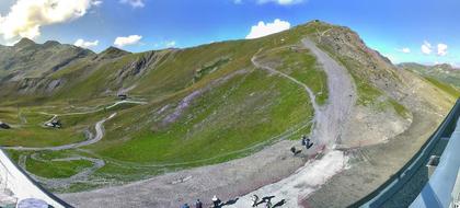 Anniviers: Grimentz - départ de la télécabine de Bendolla