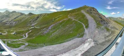 Anniviers: Grimentz - départ de la télécabine de Bendolla