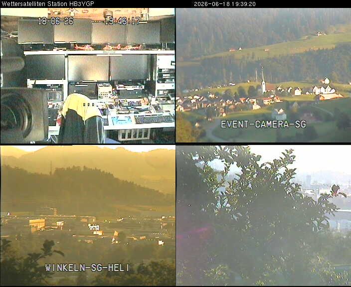 Teufen: Satellitenstation Wilen in St.Gallen (Schweiz)