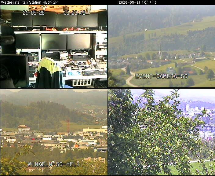 Teufen: Satellitenstation Wilen in St.Gallen (Schweiz)