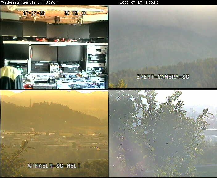 Teufen: Satellitenstation Wilen in St.Gallen (Schweiz)
