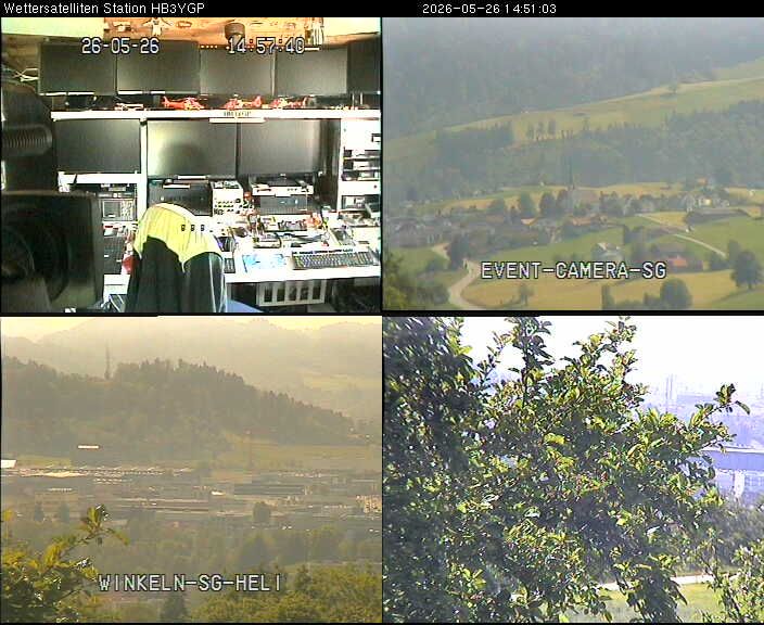 Teufen: Satellitenstation Wilen in St.Gallen (Schweiz)