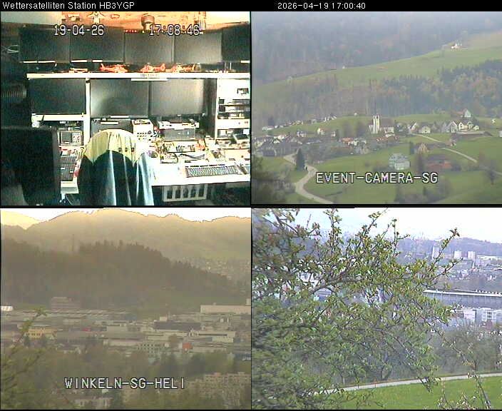 Teufen: Satellitenstation Wilen in St.Gallen (Schweiz)