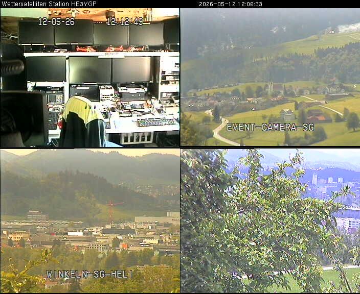 Teufen: Satellitenstation Wilen in St.Gallen (Schweiz)