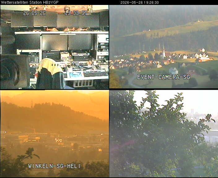 Teufen: Satellitenstation Wilen in St.Gallen (Schweiz)