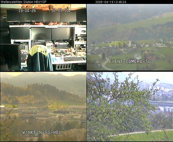 Teufen: Satellitenstation Wilen in St.Gallen (Schweiz)