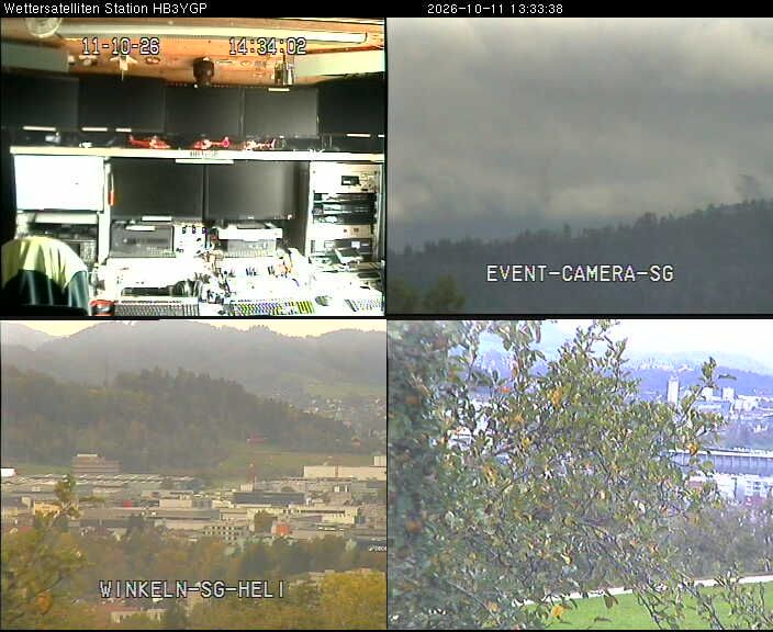 Teufen: Satellitenstation Wilen in St.Gallen (Schweiz)
