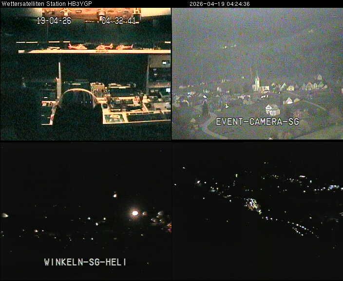 Teufen: Satellitenstation Wilen in St.Gallen (Schweiz)