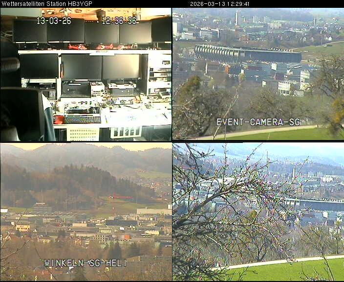 Teufen: Satellitenstation Wilen in St.Gallen (Schweiz)