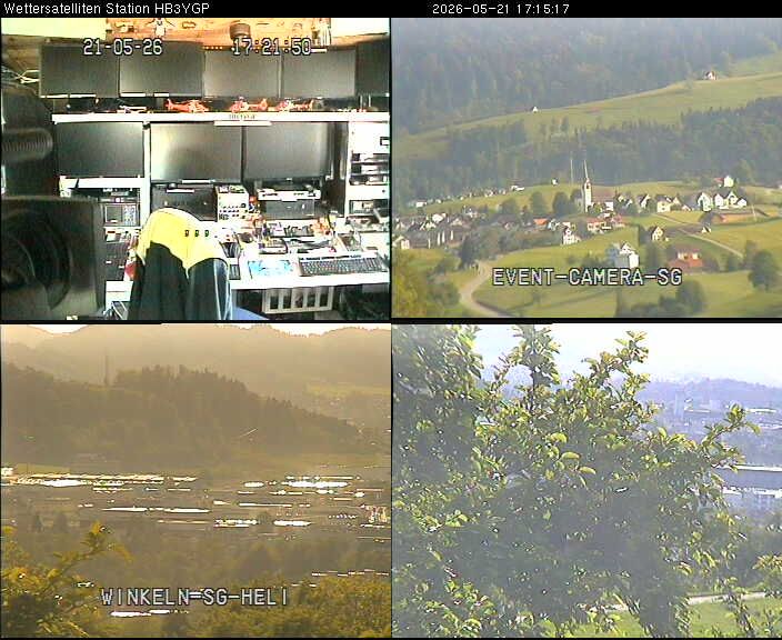 Teufen: Satellitenstation Wilen in St.Gallen (Schweiz)