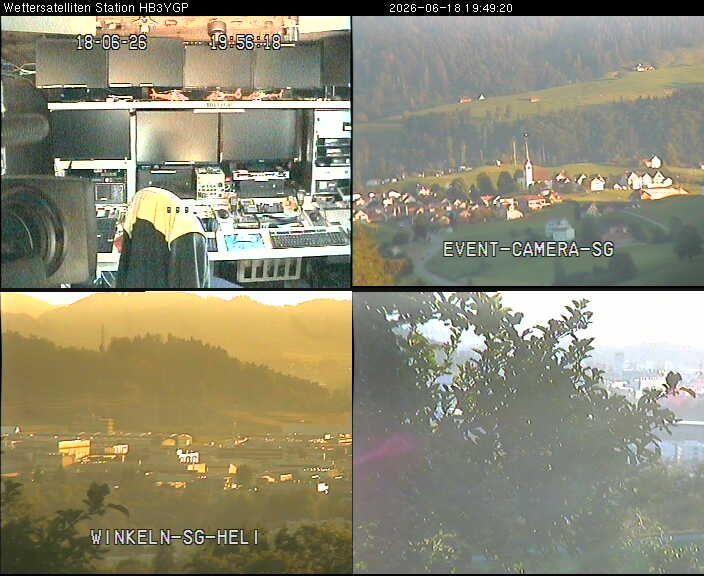 Teufen: Satellitenstation Wilen in St.Gallen (Schweiz)