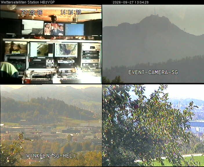 Teufen: Satellitenstation Wilen in St.Gallen (Schweiz)