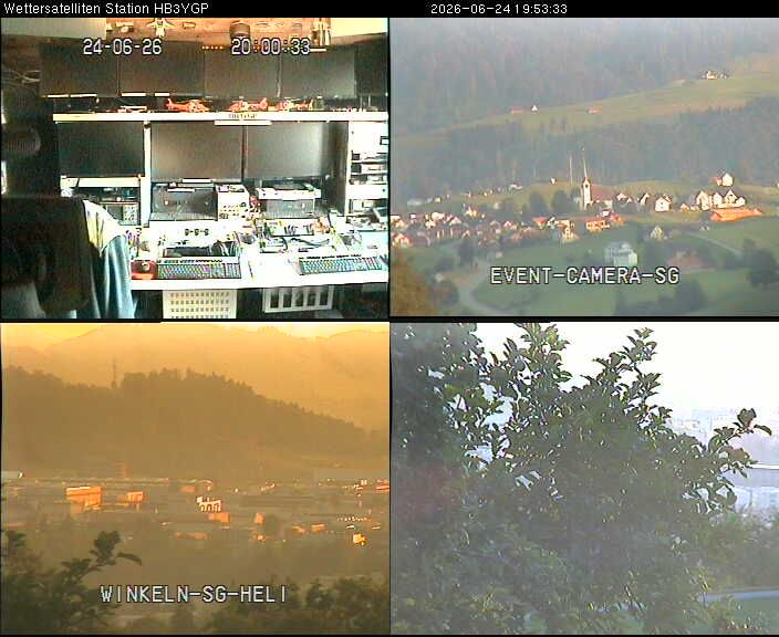 Teufen: Satellitenstation Wilen in St.Gallen (Schweiz)