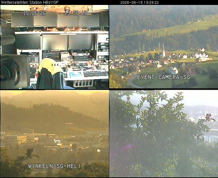 Teufen: Satellitenstation Wilen in St.Gallen (Schweiz)