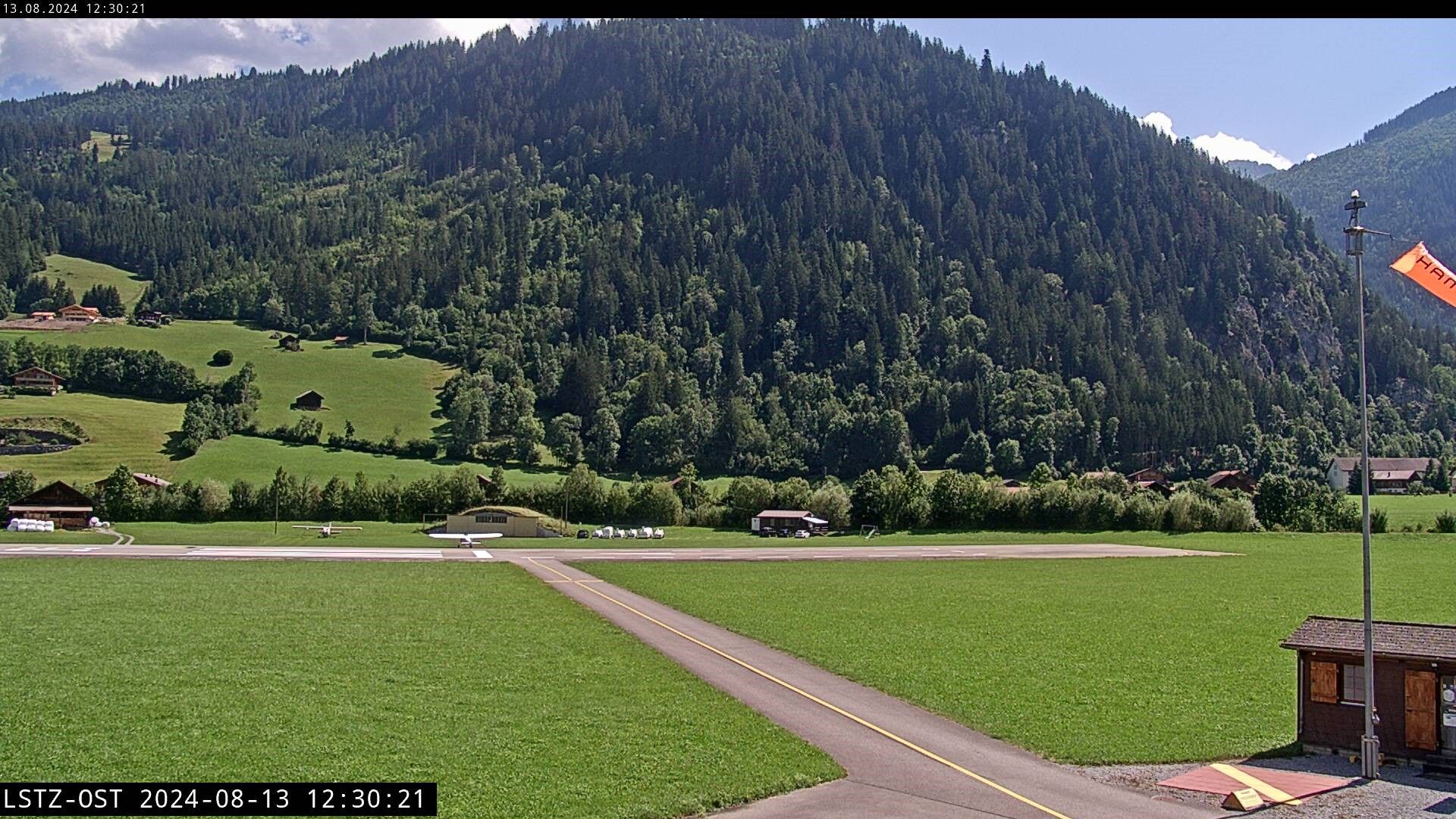 Zweisimmen: Flugplatz