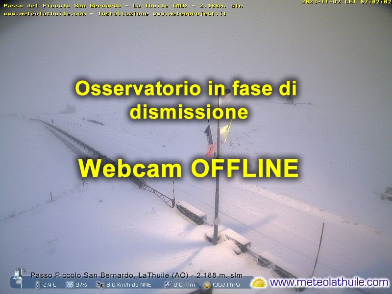 Traffic Cam La Thuile › South-West: Viale Piccolo San Bernardo