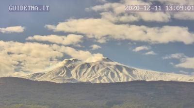 Tageslicht webcam ansicht von Mount Etna › North West: Mt Etna − Piano Provenzana − Parco dell'Etna − Linguaglossa − Sic