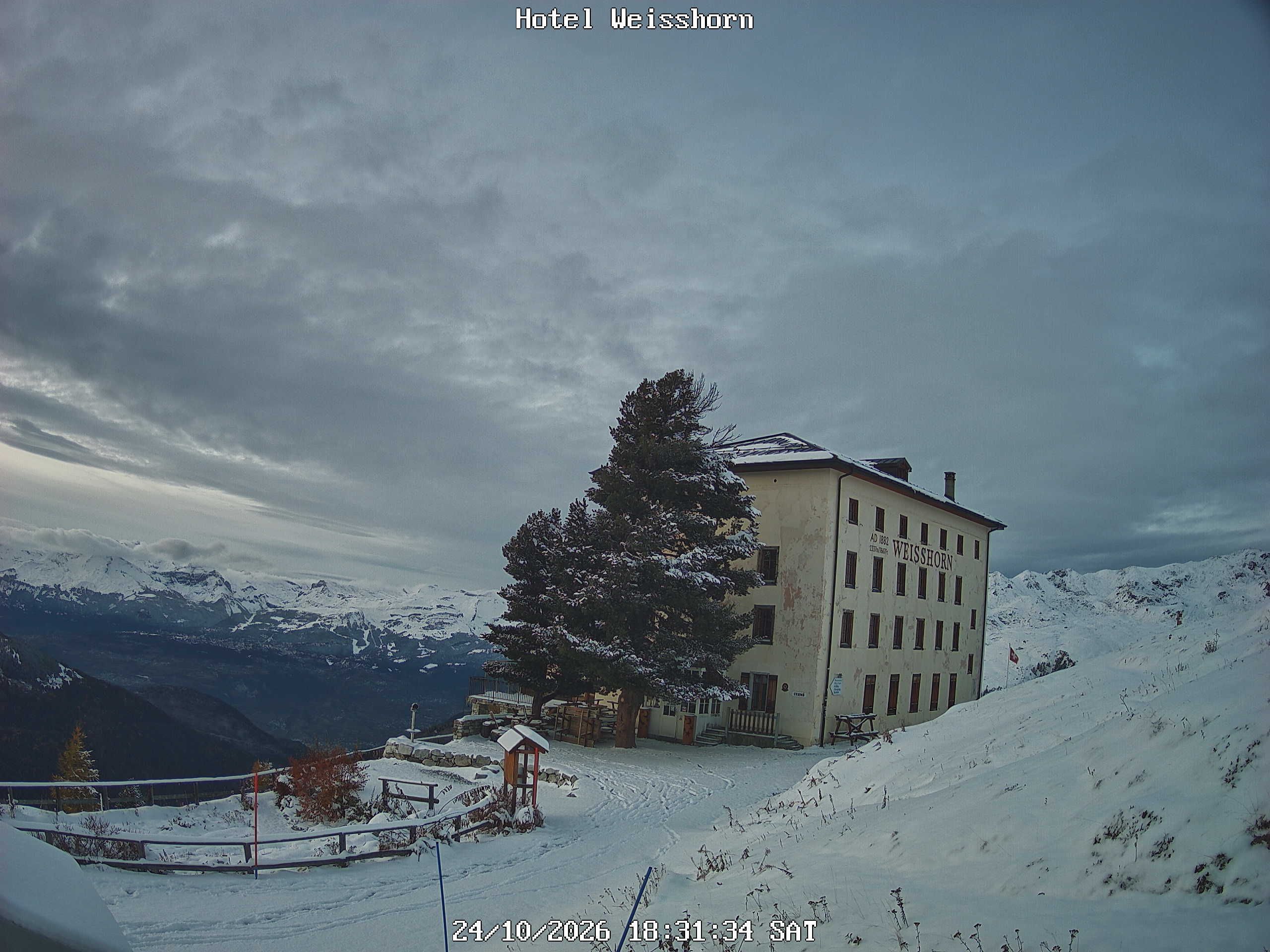 Saint-Luc › Süden: Hôtel Weisshorn