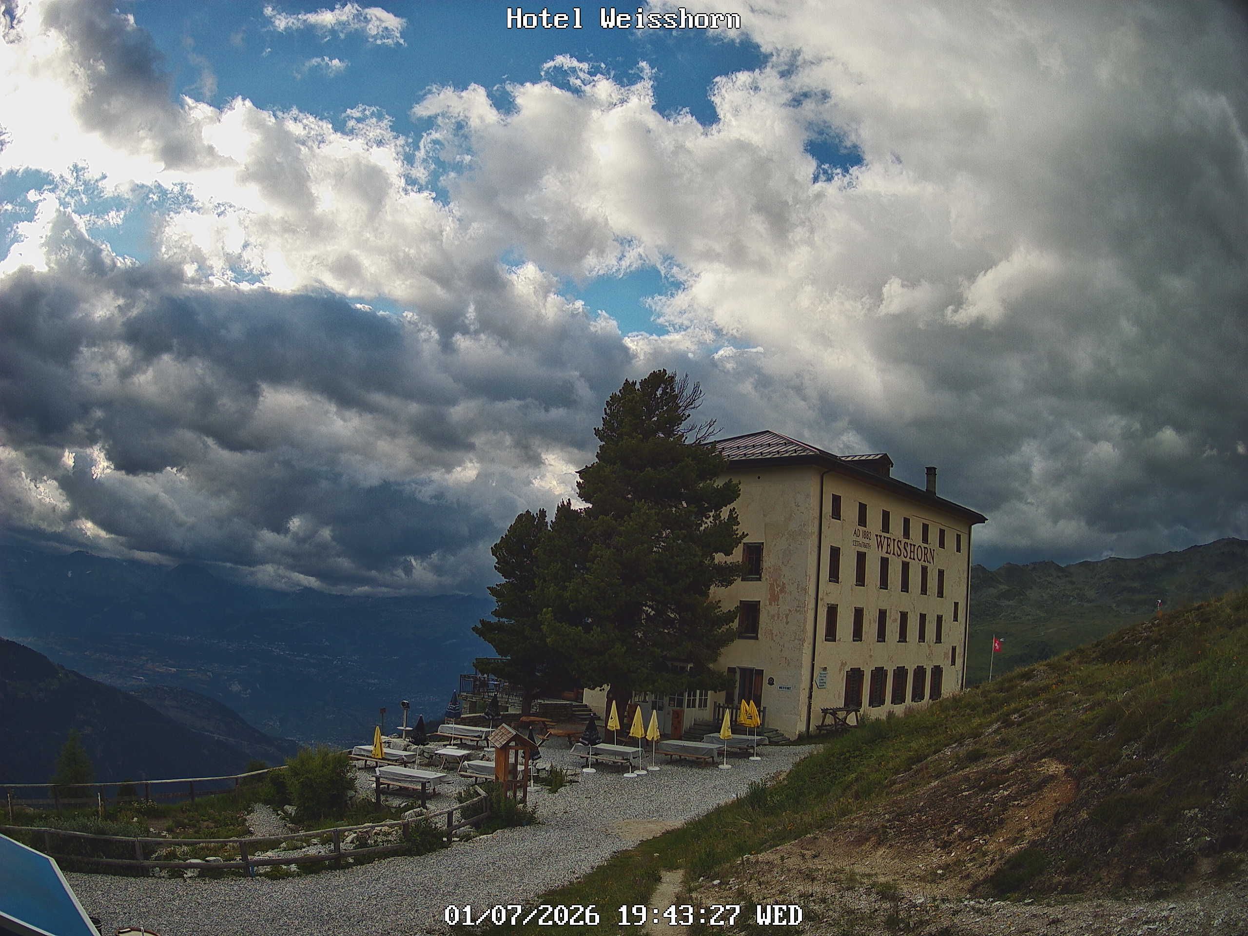 Saint-Luc › Süden: Hôtel Weisshorn