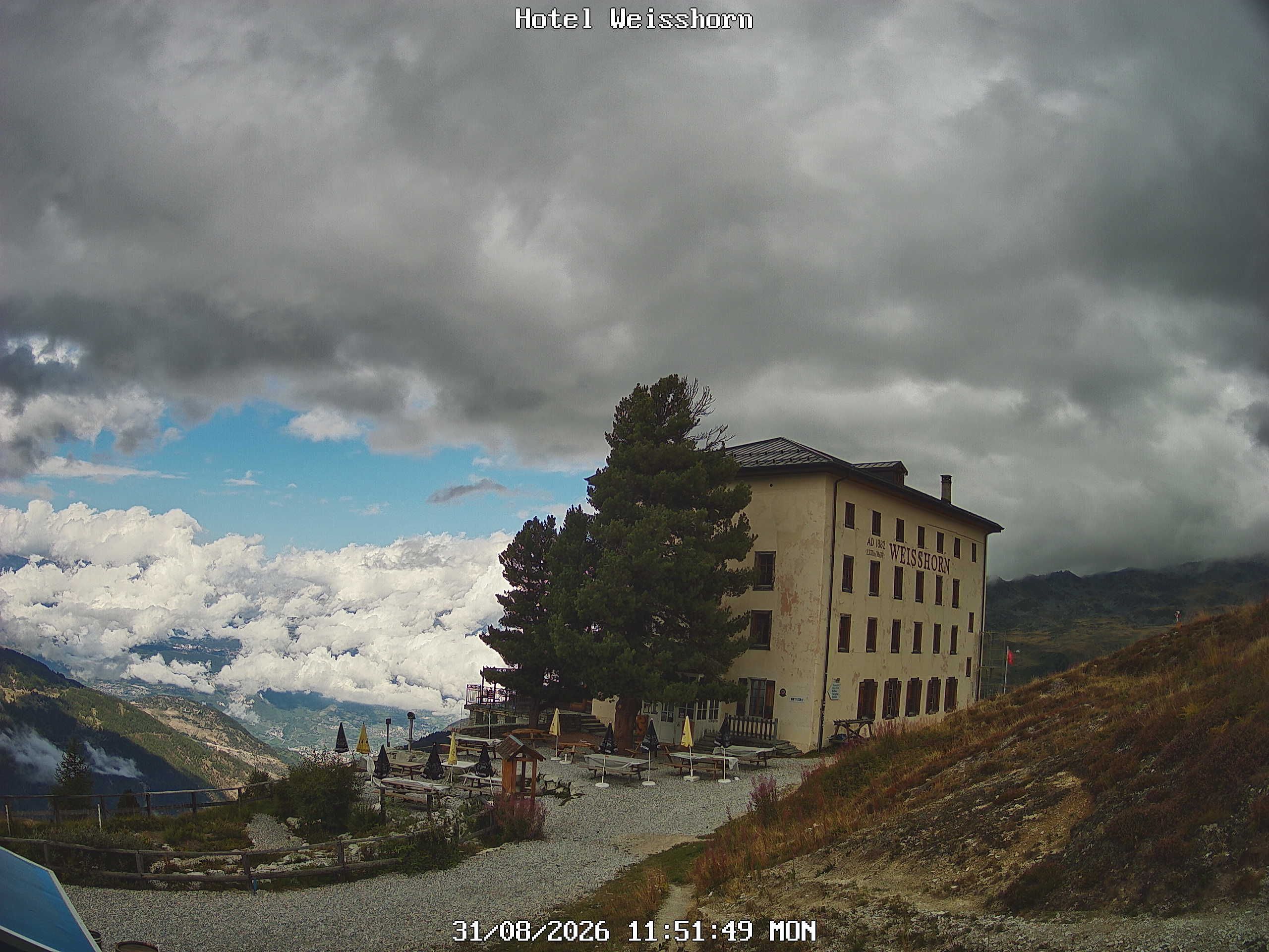 Saint-Luc › Süden: Hôtel Weisshorn