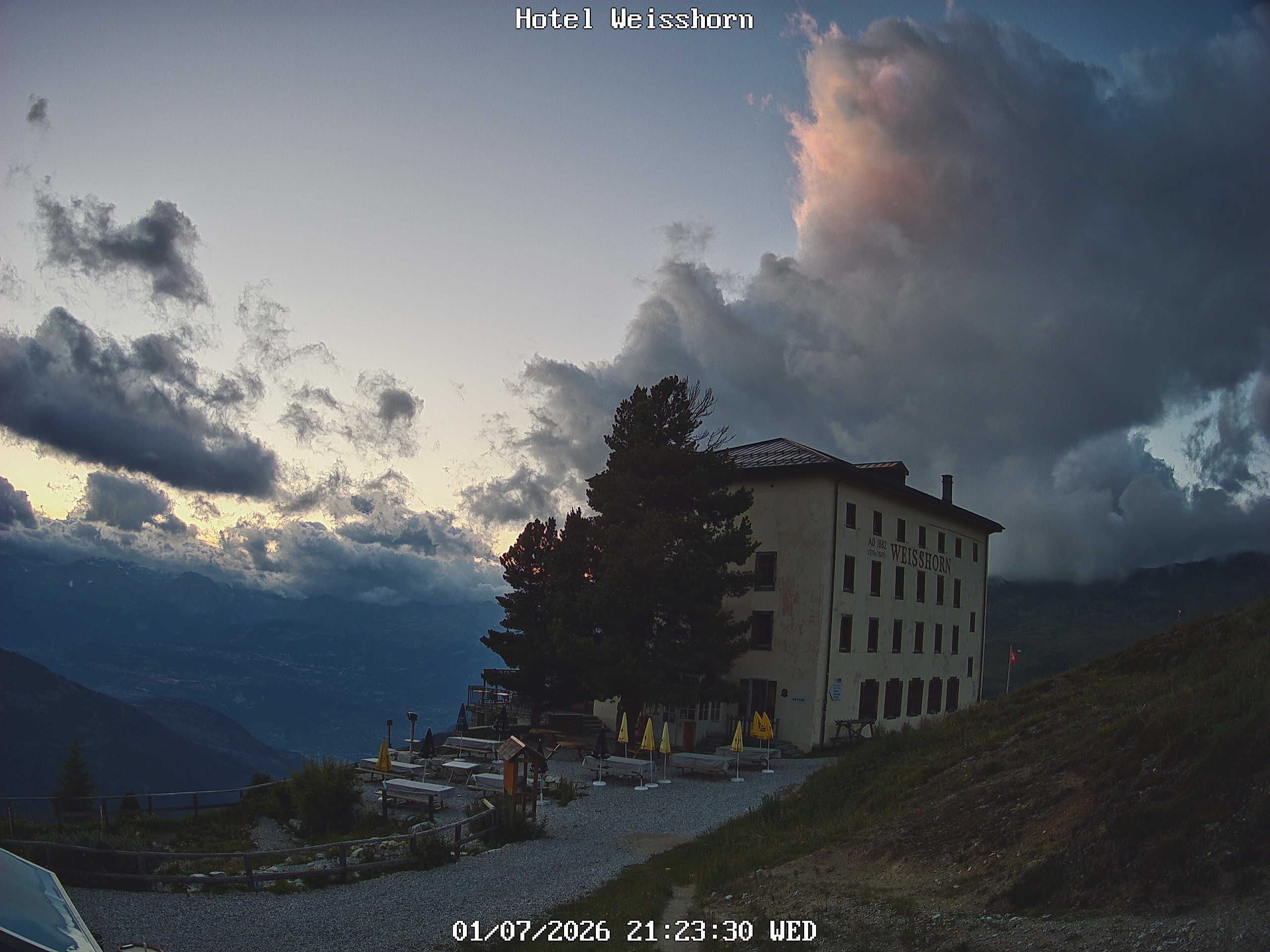Saint-Luc › Süden: Hôtel Weisshorn